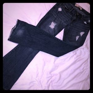 Hollister destroyed jeans
